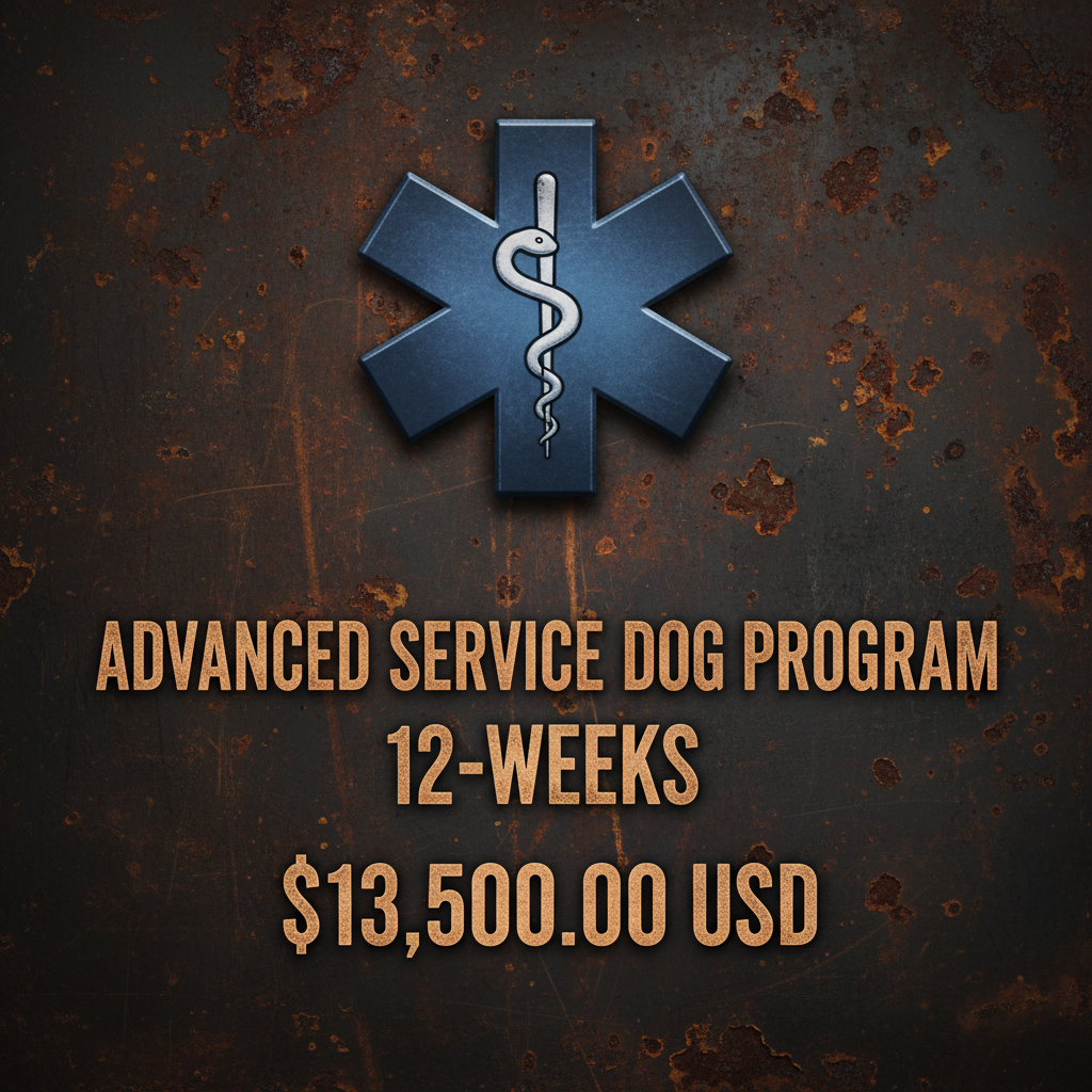 Advanced Service Dog - 12 Weeks