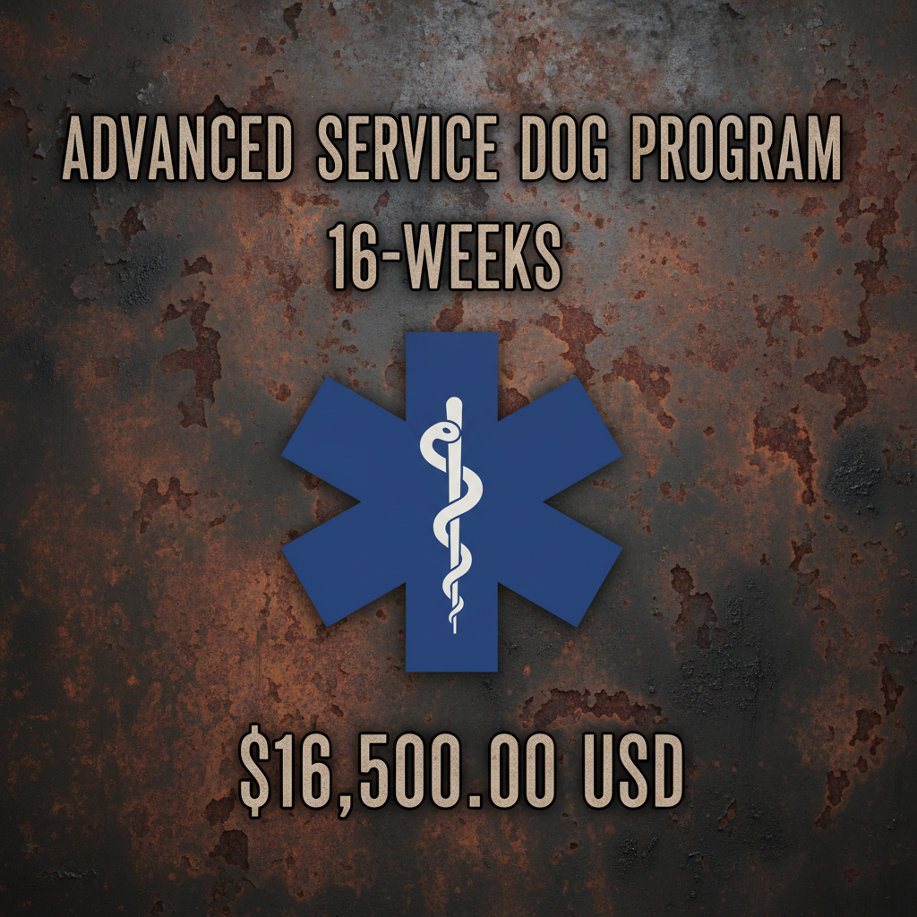 Advanced Service Dog - 16 Weeks