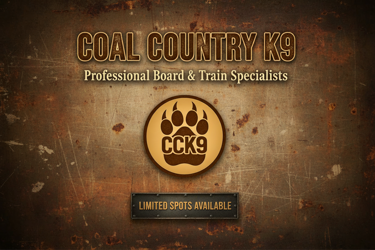 Coal Country K9 Banner - Limited Spots Available